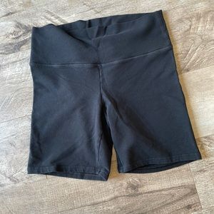 TNA bike shorts black size medium